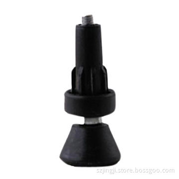 Durable adjustable foot cup use for abs/pe coated pipe
